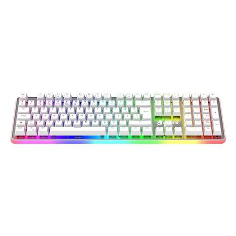 rgb beyaz klavye